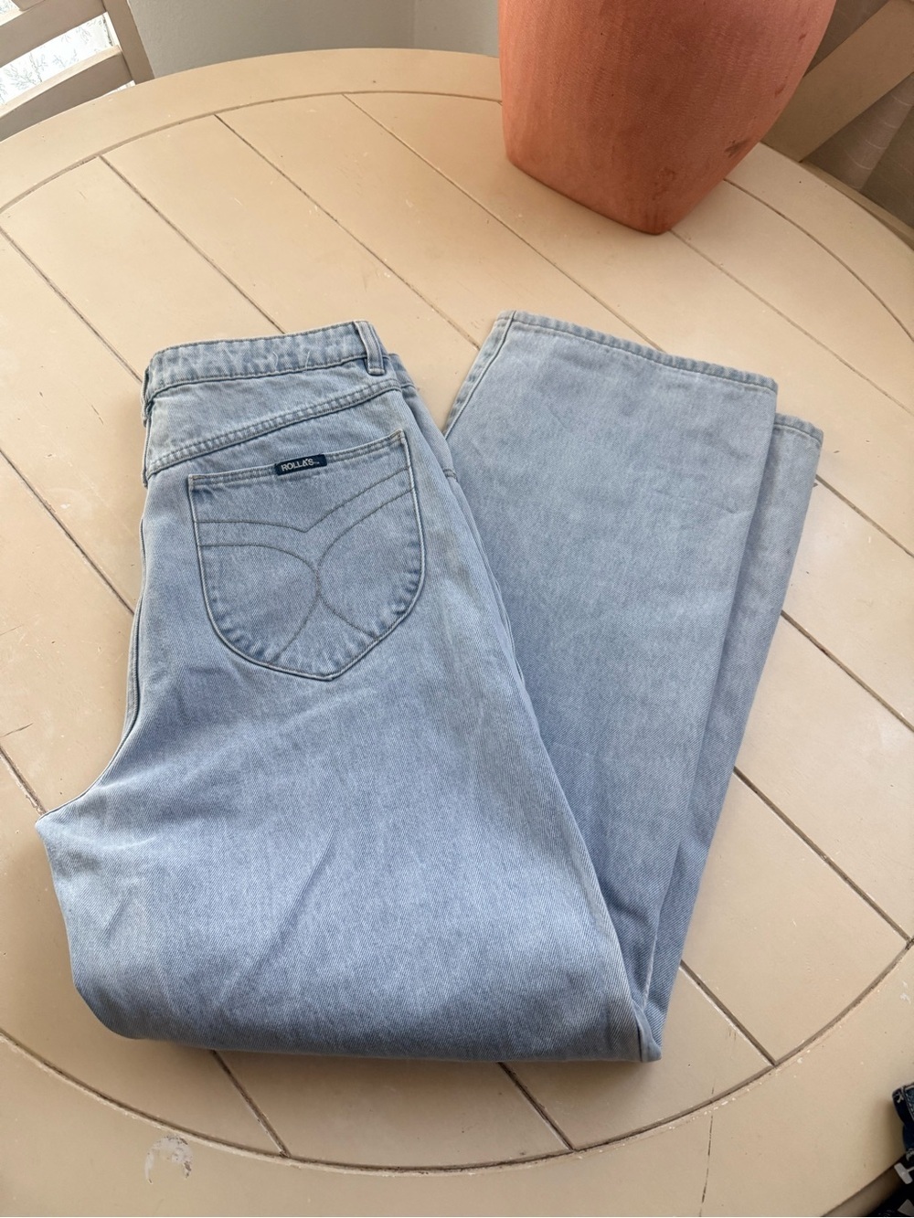 ROLLA'S Light Blue Relaxed woman’s Jeans